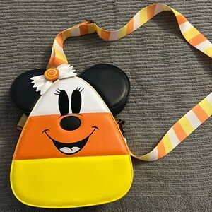 Loungefly Mickey/Minnie Candy Corn Crossbody